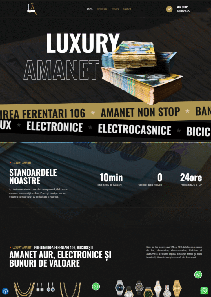 creare site si webdesign pentru afaceri, design modern pentru site de prezentare, agentie web Happy Pencil